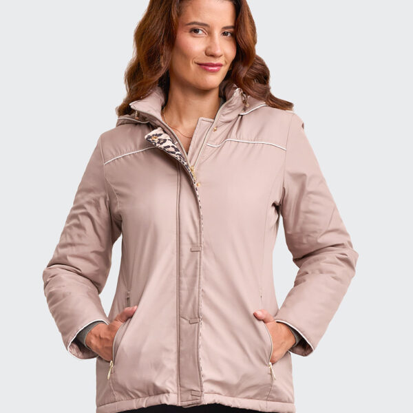 Casaca Mujer Mailey Beige Natural