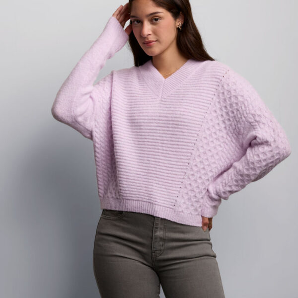 Chompa Mujer Yesli Lila Violeta