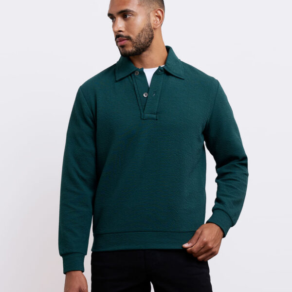 Polera Hombre Aaron Verde Botella
