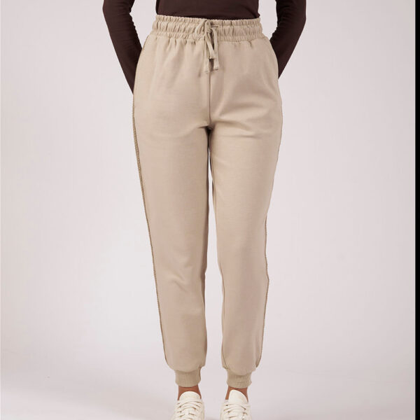 Jogger Mujer Paula Beige Safari