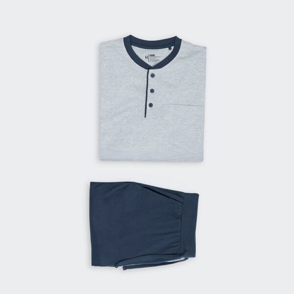 Set Pijama 2 Piezas Hombre Cody Azulino