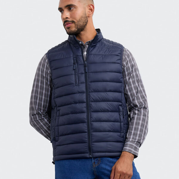 Chaleco Hombre Luis Azul Oxford