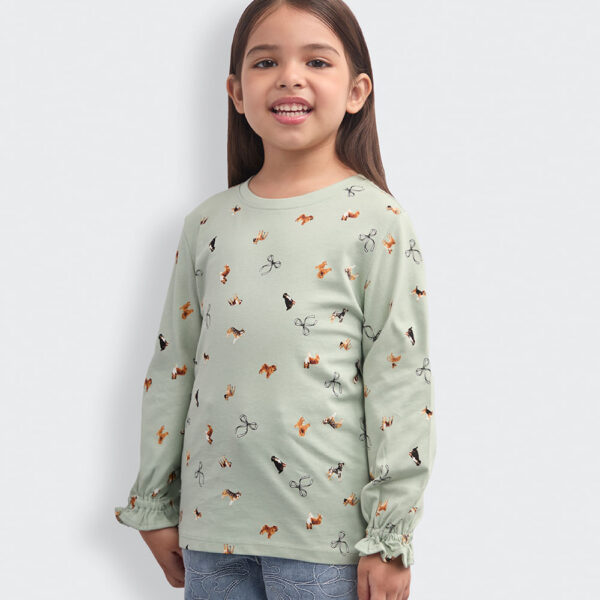 Polo Niña Mariamanda Verde Lili