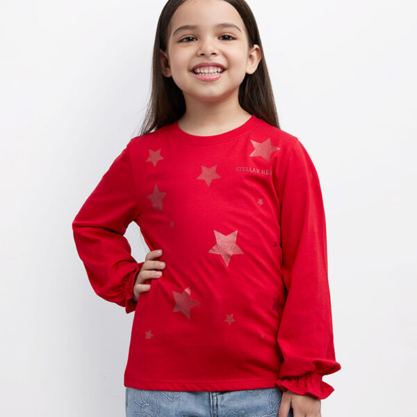 Polo Niña Mariamanda Rojo Rouge