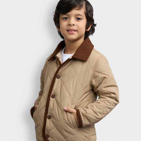 Casaca Niño Alex Beige Natural