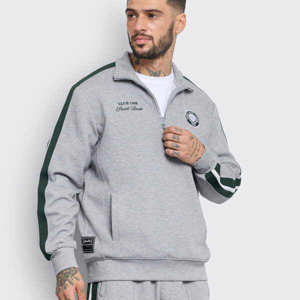 Polera Hombre Barry Gris Melange