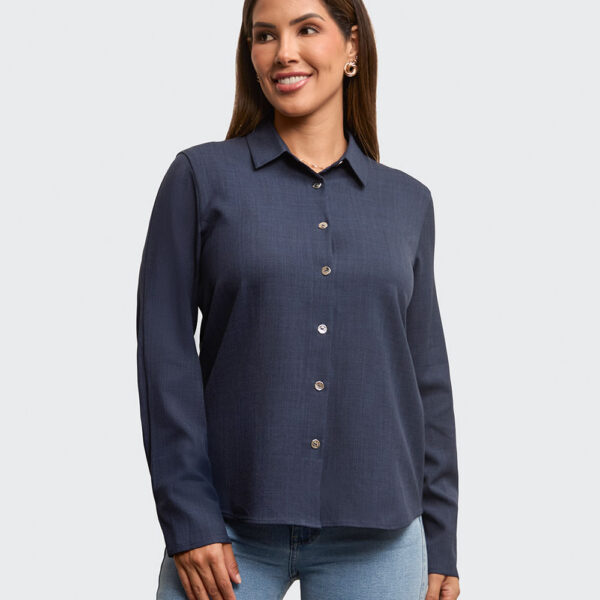 Blusa Mujer Janice Azul Atlántico