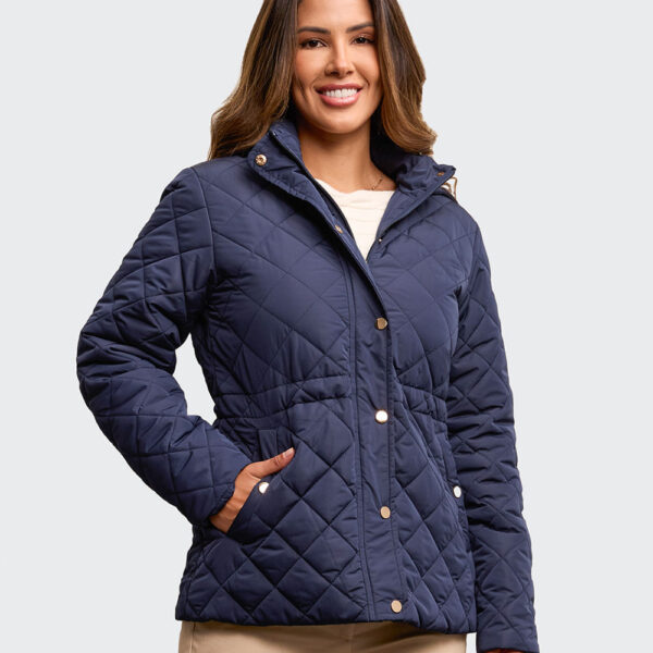 Casaca Mujer Croacia Azul Náutico