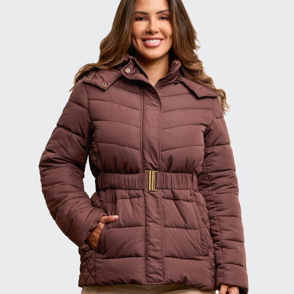 Casaca Mujer Vela Marrón