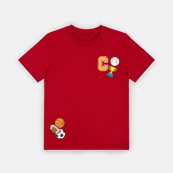 Polo Niño Eros Rojo Fuerte