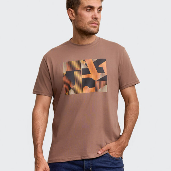 Polo Hombre Ronal Marrón Claro