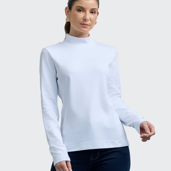 Polo Mujer Isabela Blanco