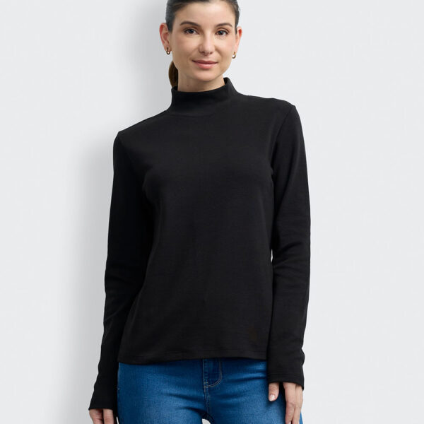 Polo Mujer Isabela Negro
