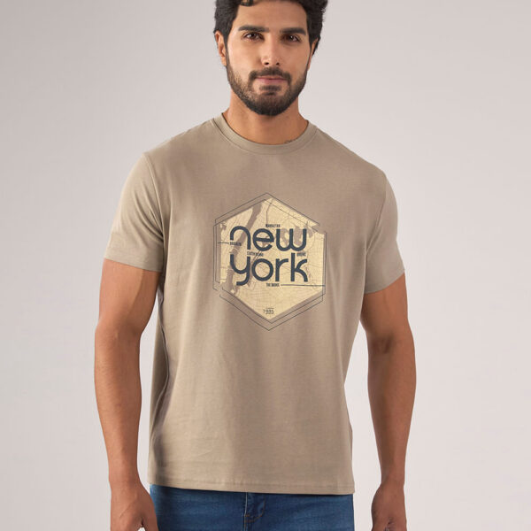 Polo Hombre Ronald Verde Cemento