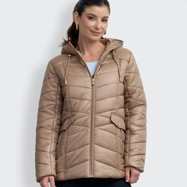 Casaca Mujer Naunet Beige Sand