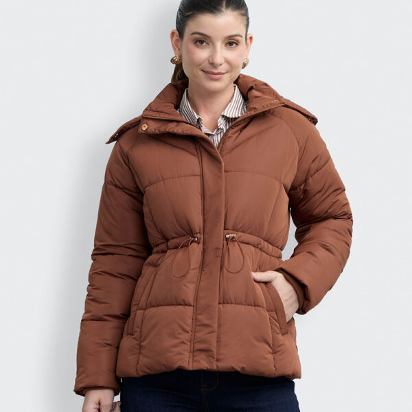 Casaca Mujer Isis Marron Pecana