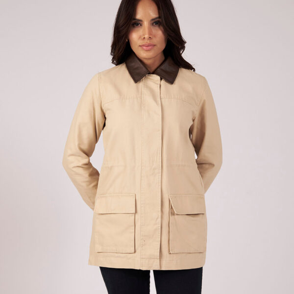 Casaca Mujer Ale Beige Camello