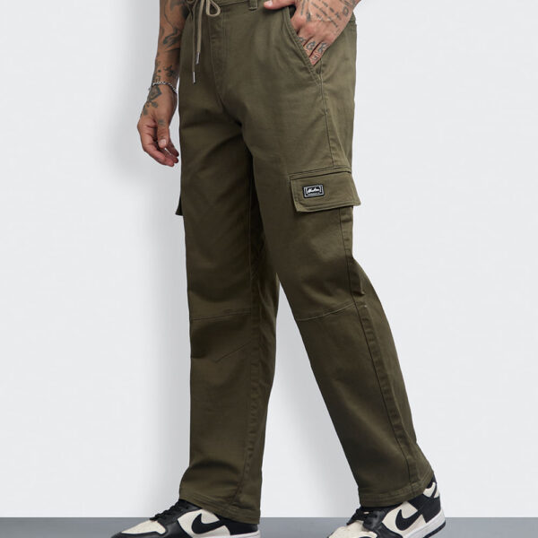 Jogger Hombre Levi Verde Militar