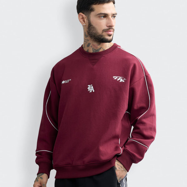 Polera Hombre Lex Guinda