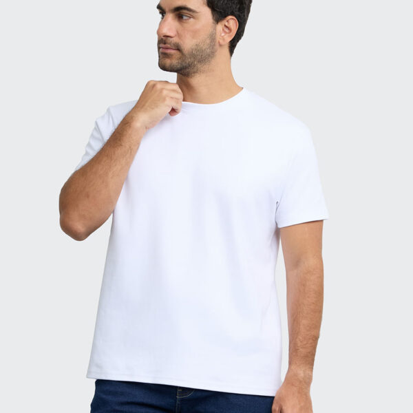 Polo Hombre Tulio Blanco Optico