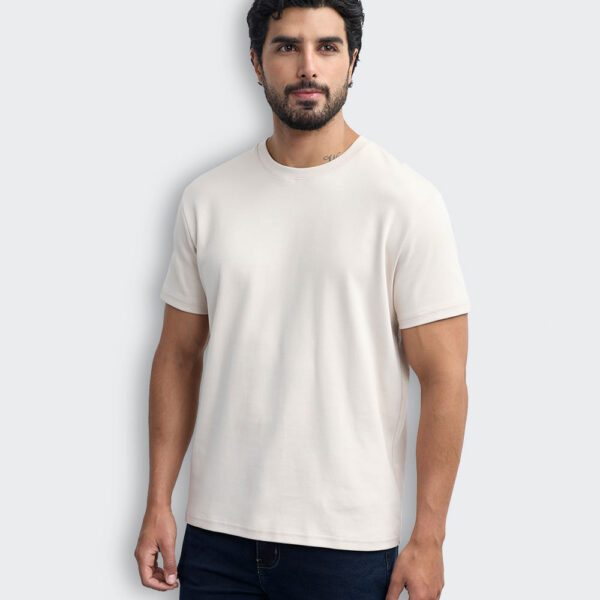 Polo Hombre Tulio Crema Ivory