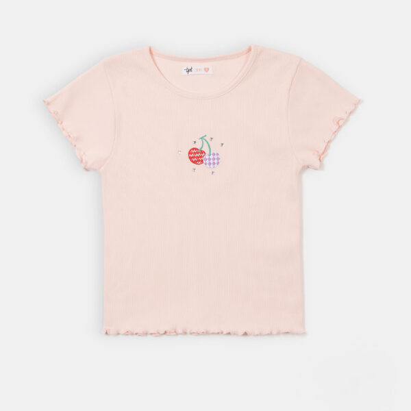 Polo Niña Arita Rosado Agua