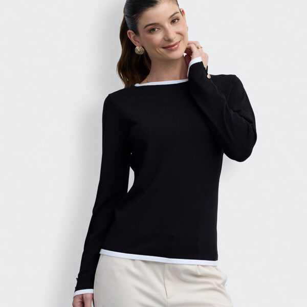 Polo Mujer Cami Sol Negro