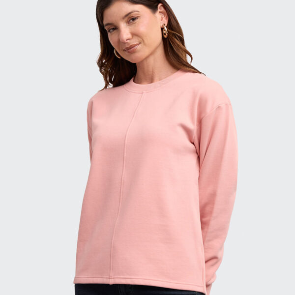 Polera Mujer Axela Rosa Vintage