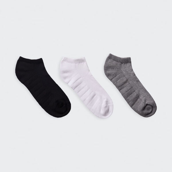 Calcetines Hombre Mitzo Grey Melange/Blanco Optico/Negro New