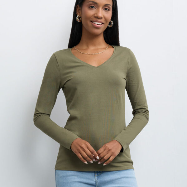 Polo Mujer Mariluna Core Verde Bronze