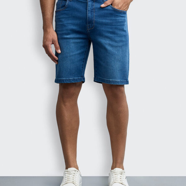 Bermuda Denim Hombre Konnor Medium Wash