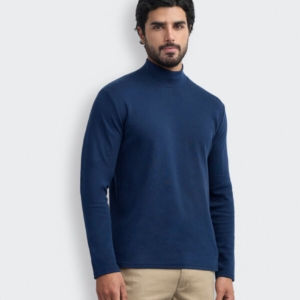 Polo Hombre Carlos Azul Nautico Seda