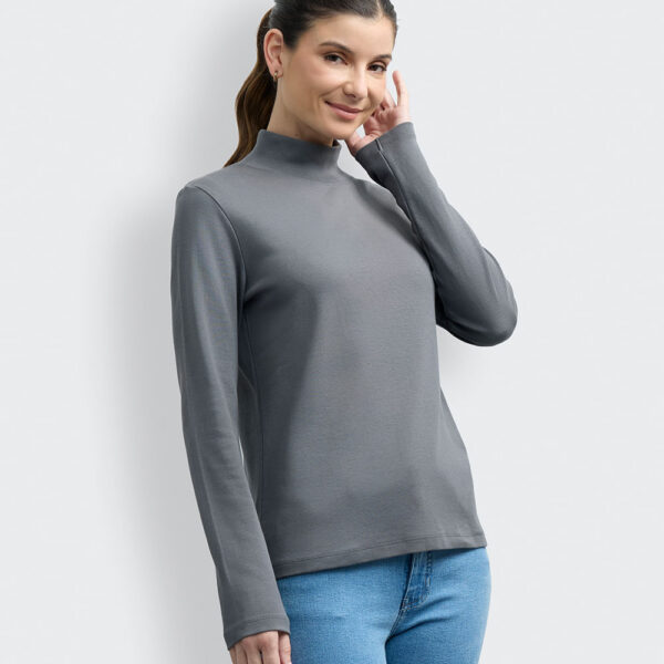 Polo Mujer Isabela Plomo Pewter