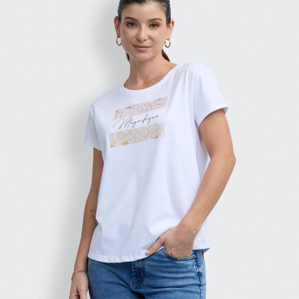 Polo Mujer Niza  Blanco Optico