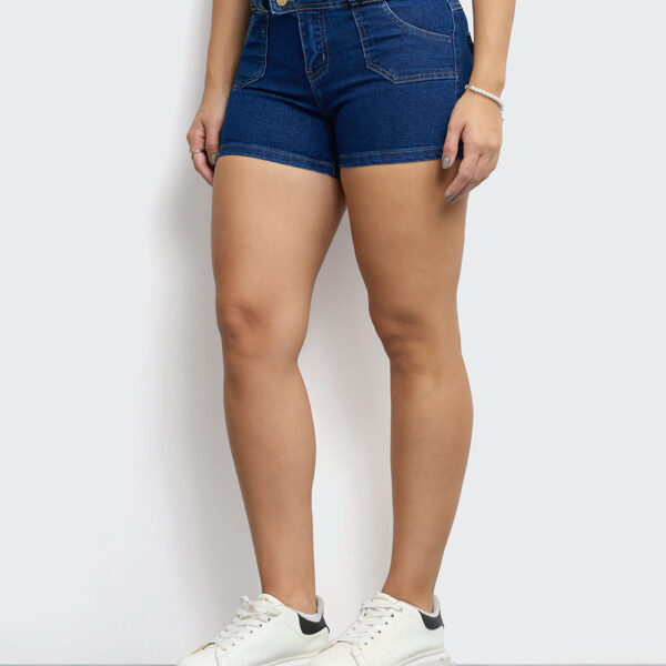 Short Mujer Damaris Dark Wash
